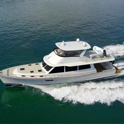 Grand Banks 62 Luxury Yacht with Spacious Interior and High-Speed Performance