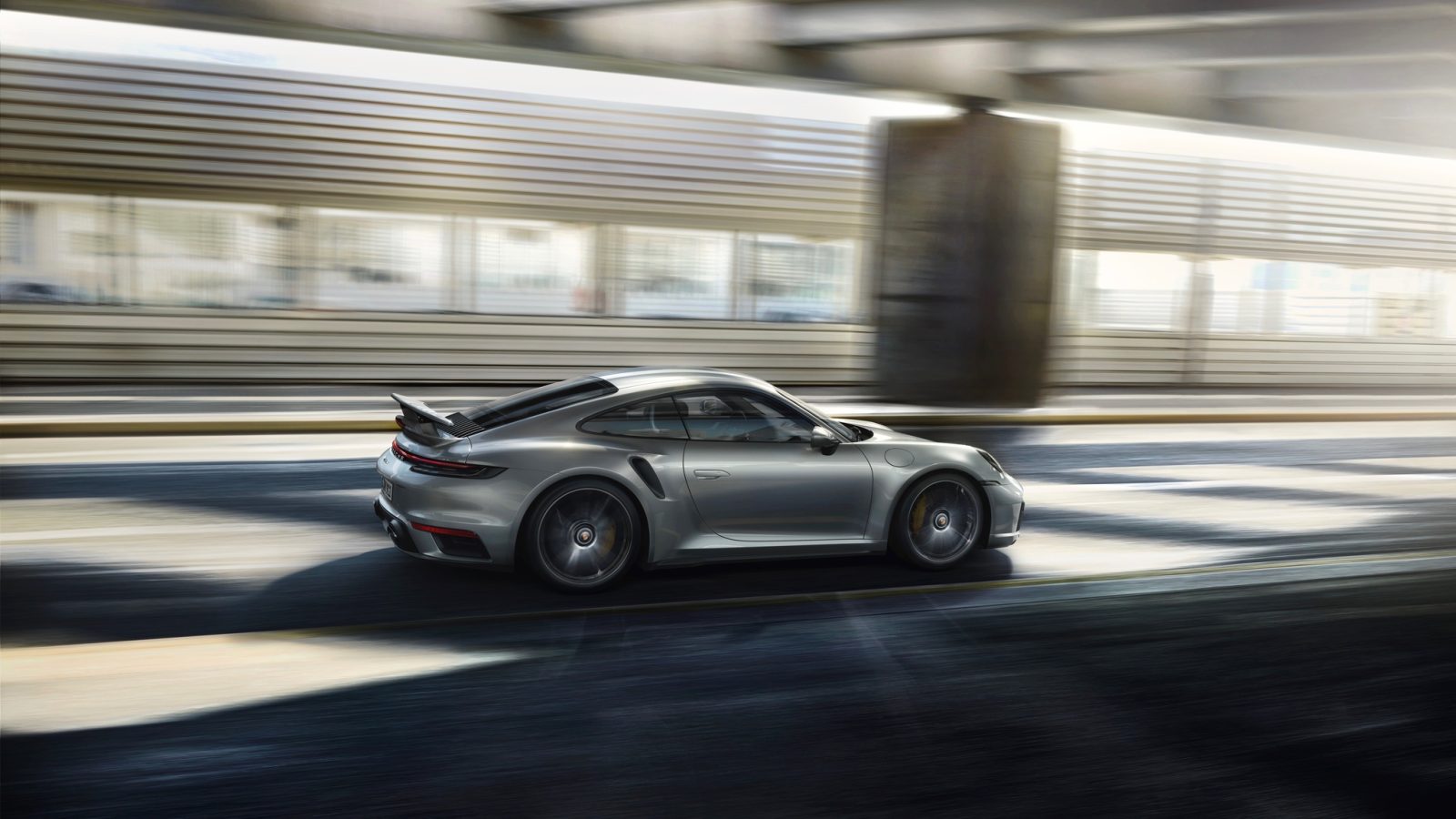 2025 Porsche 911 Turbo S with rear-wheel steering and active aerodynamics for enhanced handling