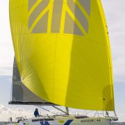 Dufour 44 Sailboat - 45ft Luxury Yacht with Geometric Design & Full-Batten Mainsail