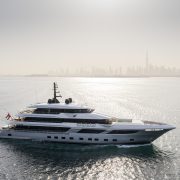 Majesty 175 Luxury Yacht with Swimming Pool and Beach Club