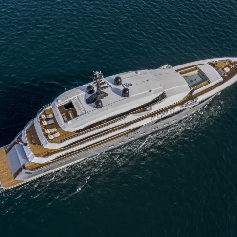 Majesty 175 Luxury Yacht with Swimming Pool and Beach Club