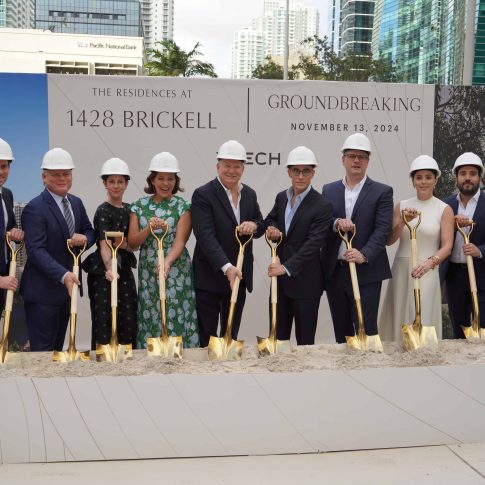 Ytech Celebrates the Groundbreaking of The Residences at 1428 Brickell