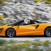 McLaren Artura Spider open-air driving experience with carbon-fiber construction