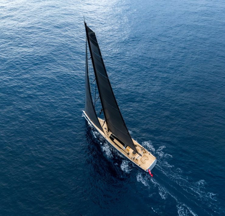 Royal Huisman Sarissa Luxury Sailing Yacht with Advanced Technology and Elegant Design