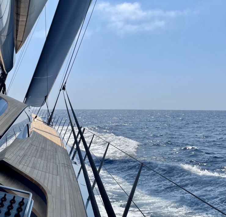 Royal Huisman Sarissa Luxury Sailing Yacht with Advanced Technology and Elegant Design