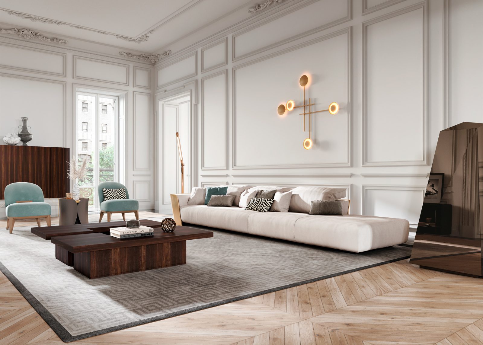 Luxe Living Spaces: Materia Collection