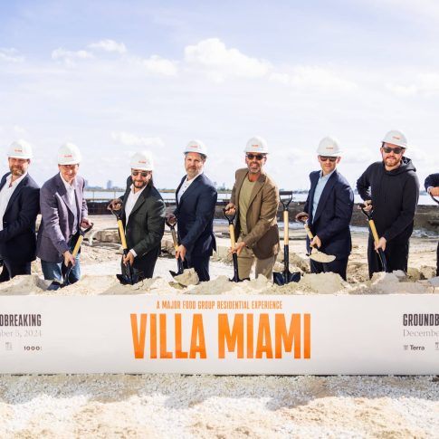 Terra, One Thousand Group and Major Food Group break ground on Villa Miami