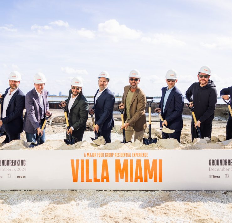 Terra, One Thousand Group and Major Food Group break ground on Villa Miami