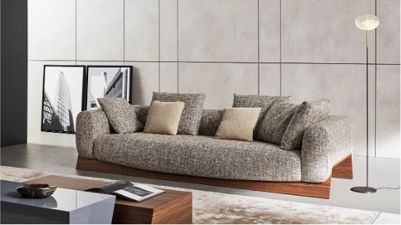 South Florida Lifestyle Magazine for Luxury Decor & Finishes,Top Miami Designers,Boolean sofa by Bonaldo