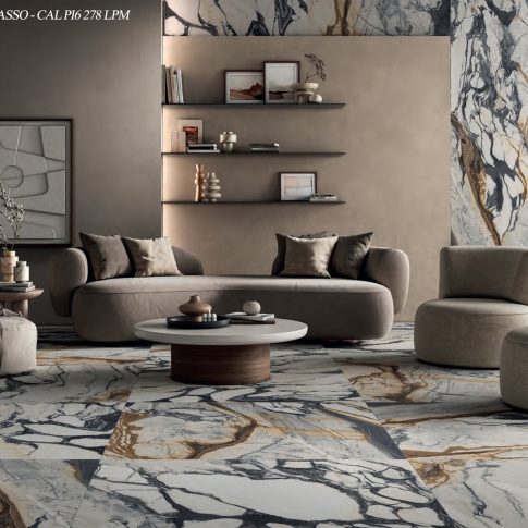 South Florida Lifestyle Magazine for Luxury Decor & Finishes,Top Miami Designers,Tighemi Travertine Bowl with Trio of Spheres