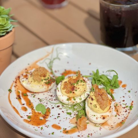 Crawfish Deviled Eggs Recipe by Birdy's New Orleans