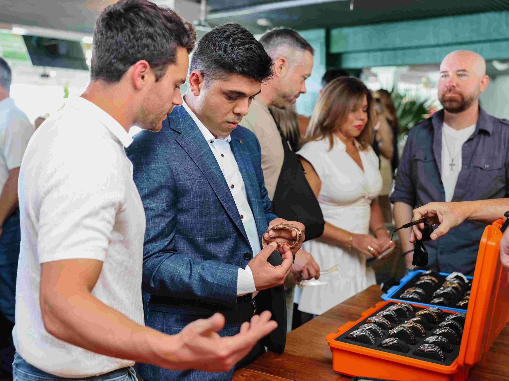 Brokers Gather for “Timepieces & Tequila” at the Palm Tree Club