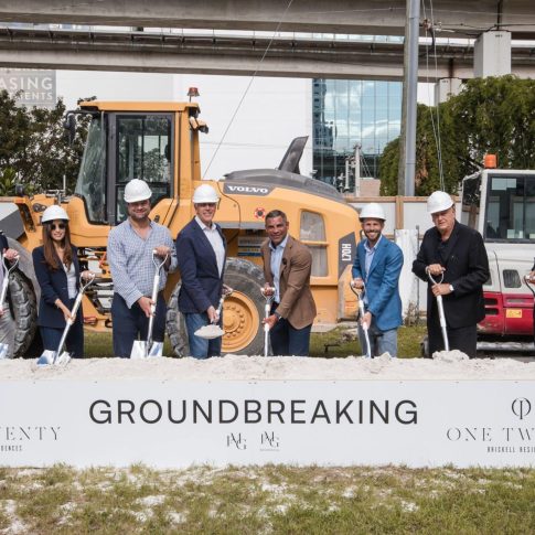 PMG Celebrates One Twenty Brickell Residences Groundbreaking