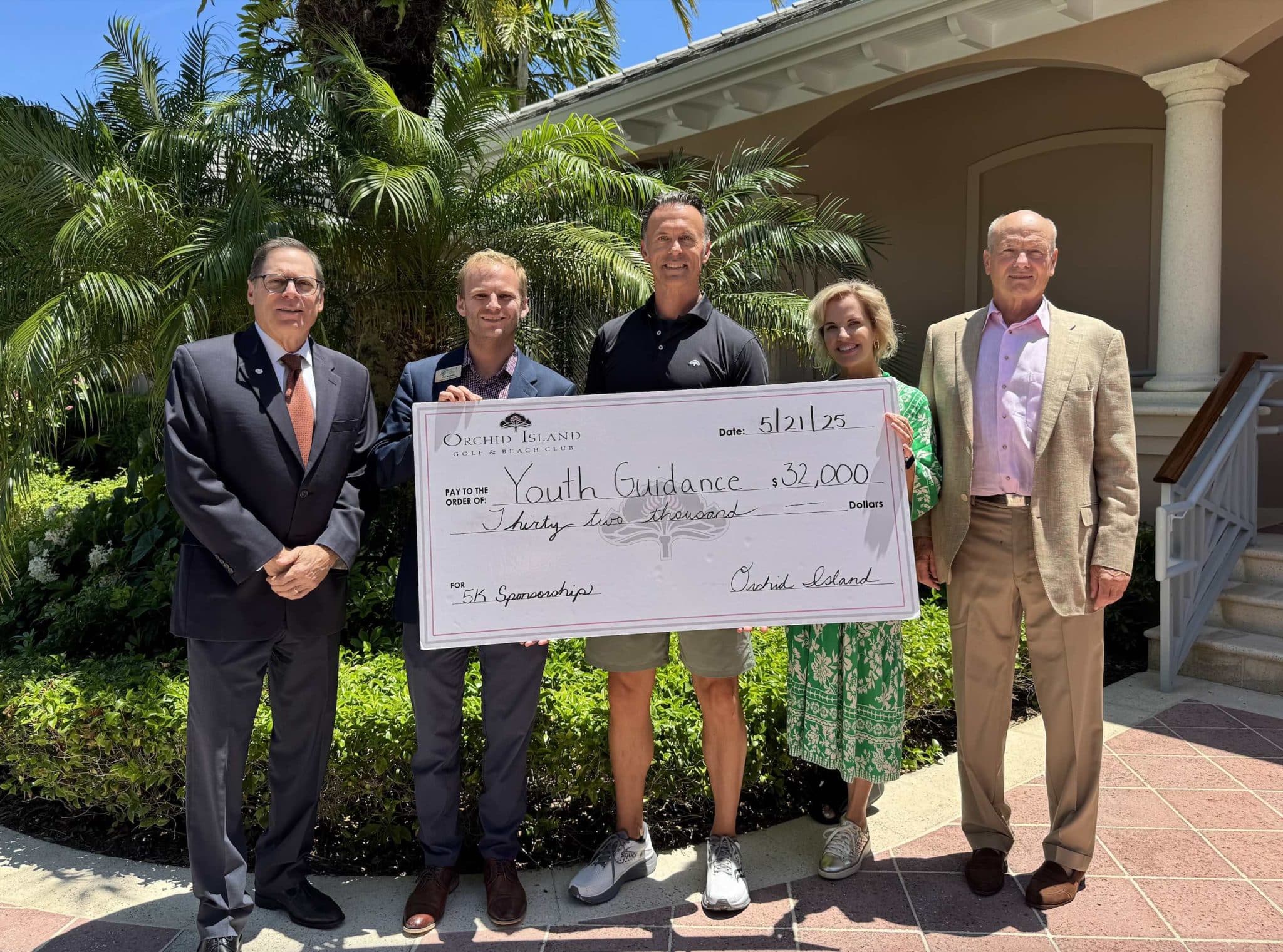 Orchid Island Golf & Beach Club Raises $32,000 for Youth Guidance at Annual Family 5K in Vero Beach