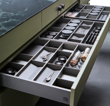 South Florida Lifestyle Magazine for Luxury Decor & Finishes,Top Miami Designers,Drawer Organization System,Drawer Organization,Kitchen,Eggersmann