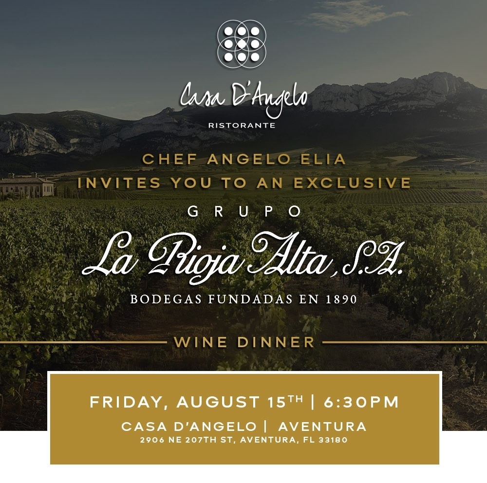 Aventura Wine Dinner