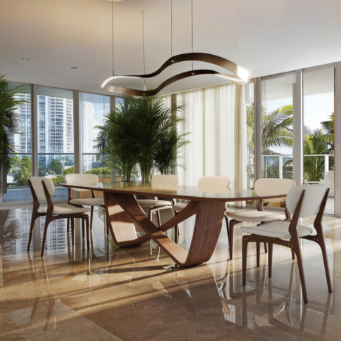 South Florida Lifestyle Magazine for Luxury Decor & Finishes,Top Miami Designers,Custom Tables,Custom Table,Harmony Luxury Furniture,Luxury Table,Luxury Furniture,Dining Table,Zenith,Zenith Dining Table