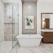 The Ashton at Miromar Lakes - modern bathroom