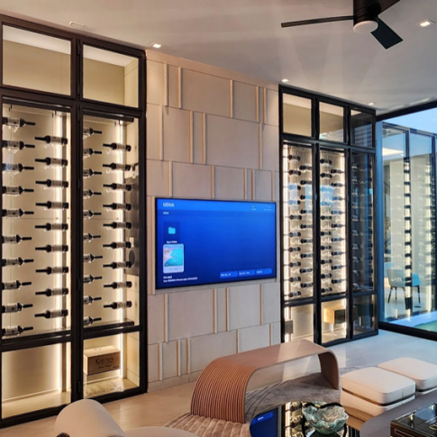South Florida Lifestyle Magazine for Luxury Decor & Finishes,Top Miami Designers,Wine Cellar,Wine Cellars,Luxury Wine Cellar,Luxury Wine Cellars
