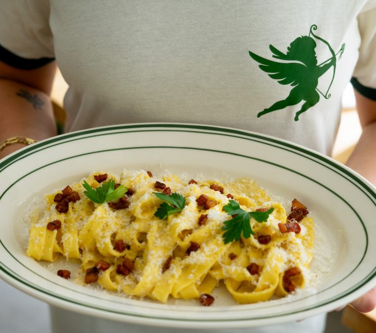 Pasta & Juliet - carbonara pasta fettucine
