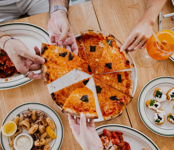 Pasta & Juliet - pizza flatlay