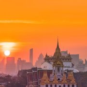Bangkok, Thailand at Sunset