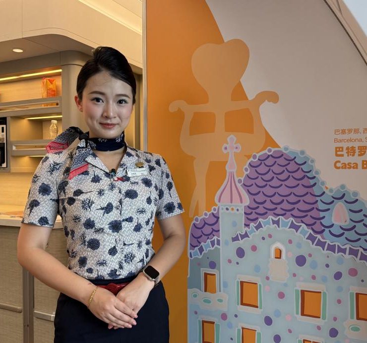 Airline attendant China Eastern Airlines