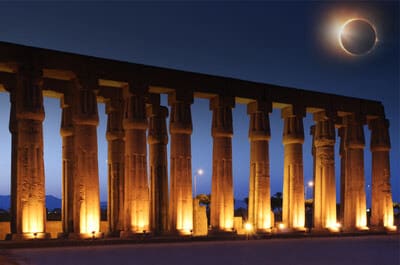 Solar eclipse Egypt
