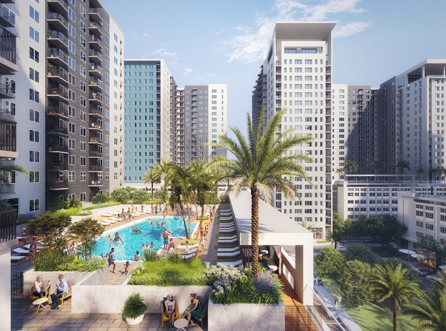 The District in Davie,El-Ad National Properties,Davie multifamily development,Broward County real estate,South Florida mixed-use project,Davie residential towers,Davie construction loan,Valley National Bank development loan,Davie new apartments,South Florida urban development