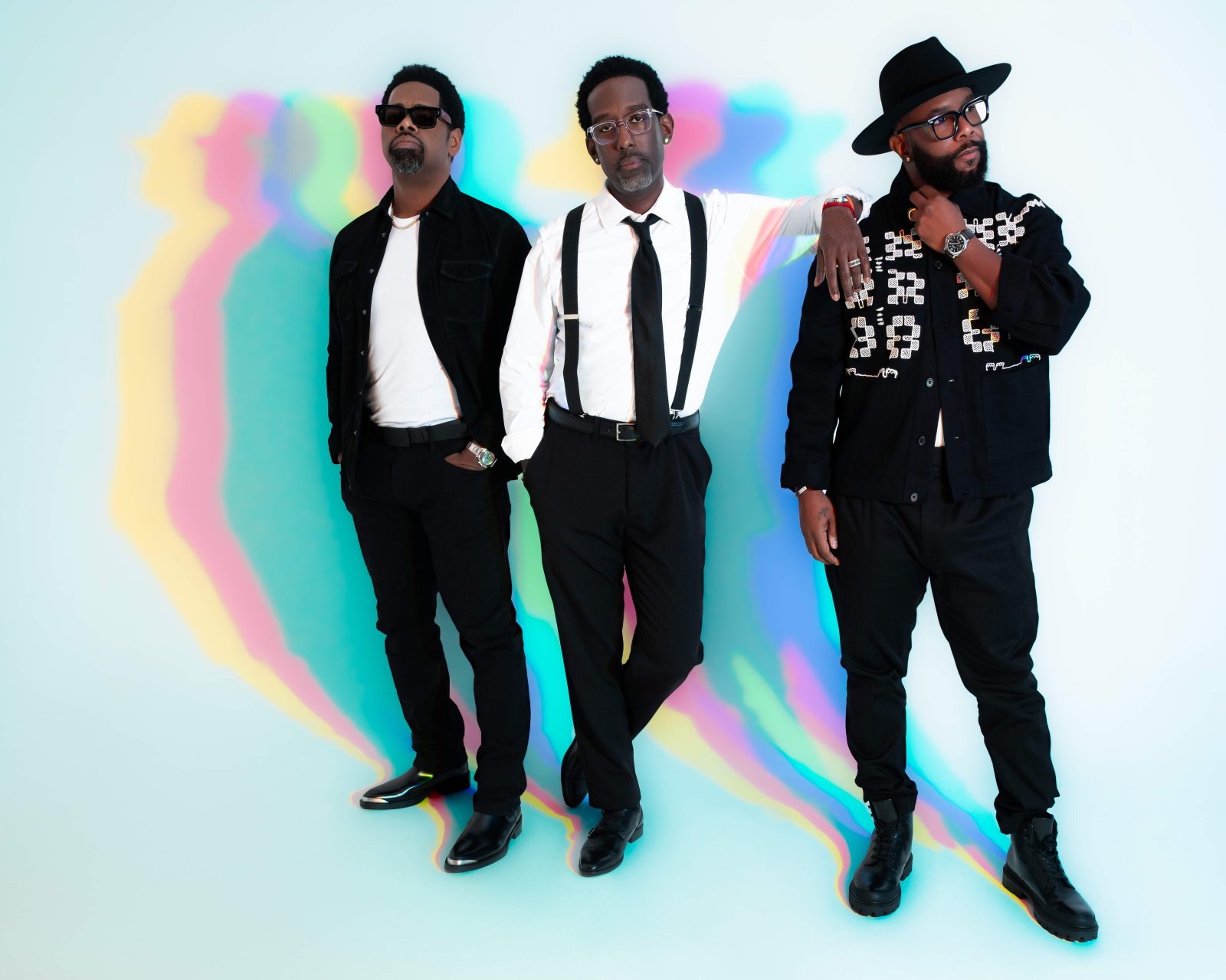 Boyz II Men performing live at LIV Nightclub inside Fontainebleau Miami Beach during BLEAULIVE concert on November 7, 2025.