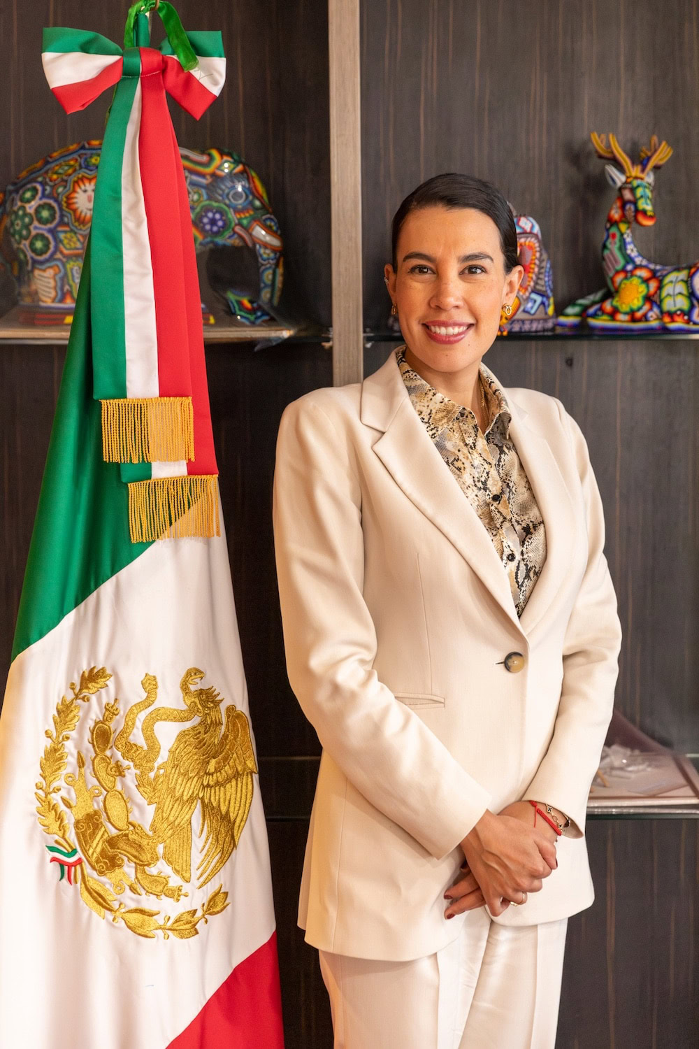 Josefina Rodríguez Zamora, Mexico’s Minister of Tourism, leads a new era of sustainable and community-based tourism focused on innovation and inclusivity. © SECTUR México