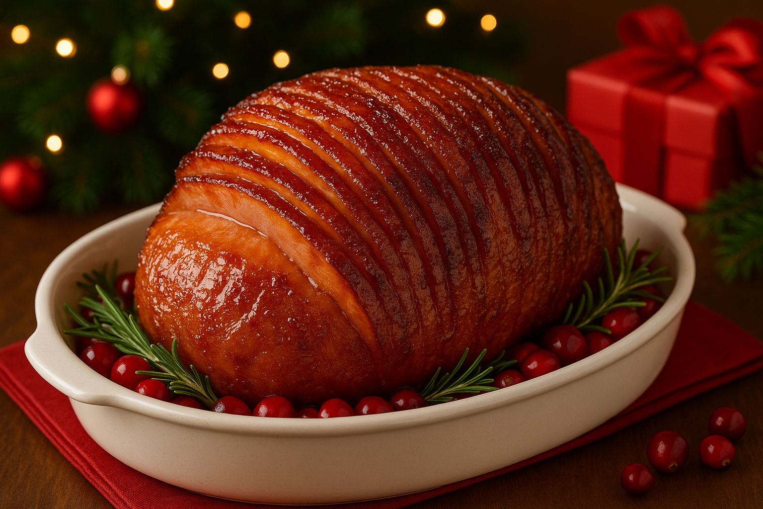 Honey-Glazed Baked Ham: Classic Holiday Main Dish