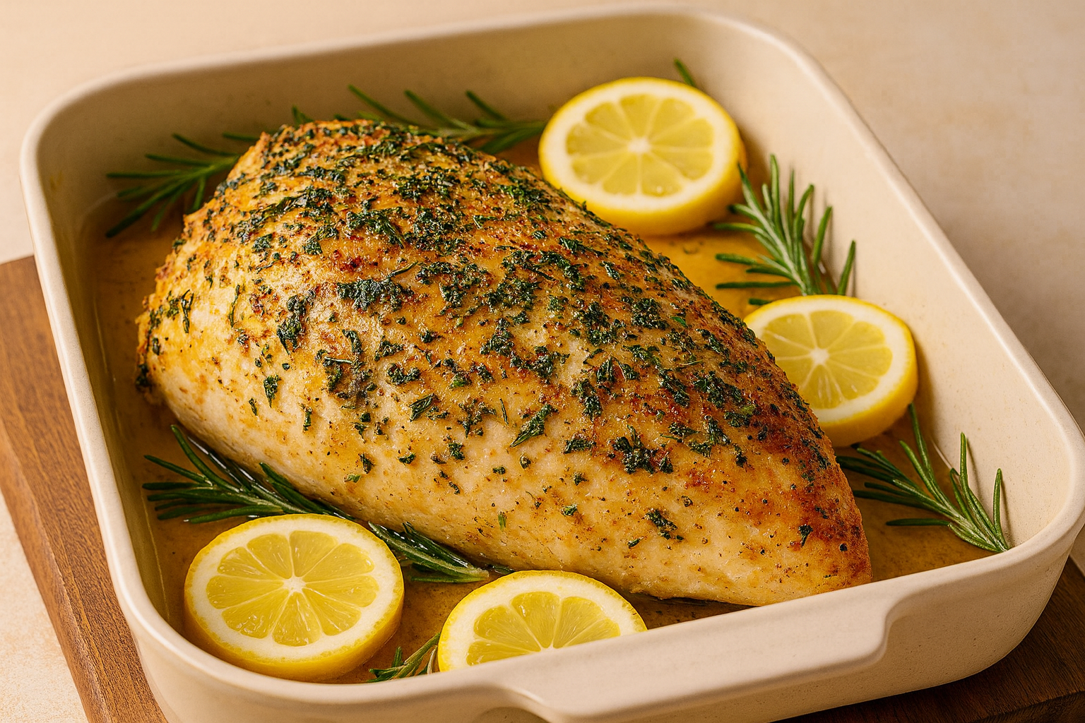 Herb-Roasted Turkey Breast: Easy Holiday Main Dish