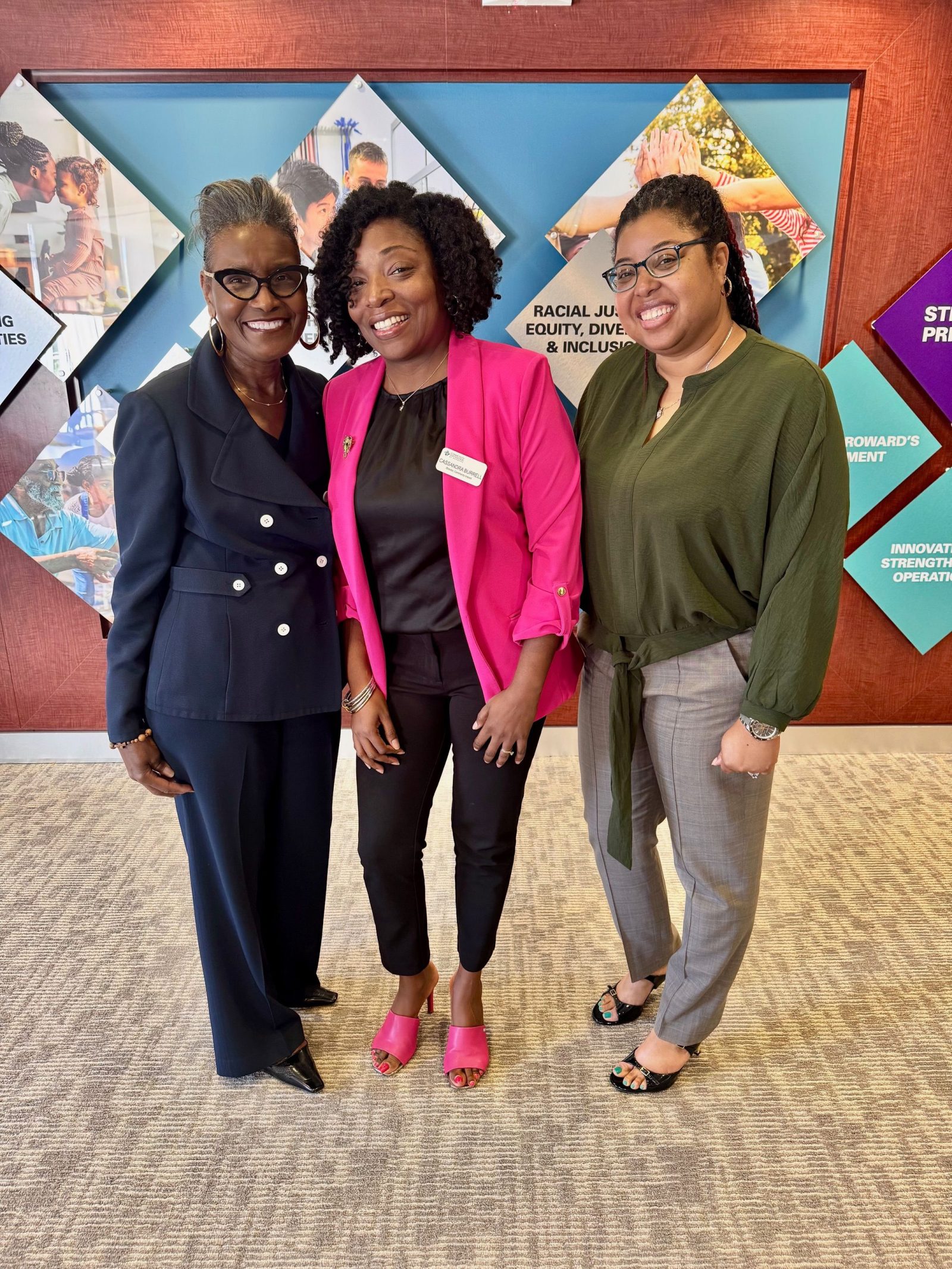 Community Foundation of Broward leaders and nonprofit partners celebrating $200,000 in Cancer Screening and Care Grants.