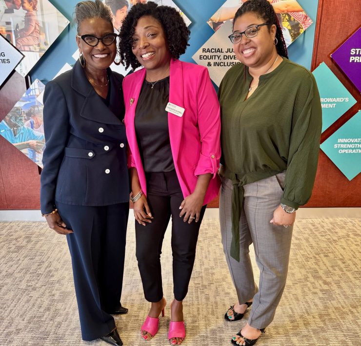 Community Foundation of Broward leaders and nonprofit partners celebrating $200,000 in Cancer Screening and Care Grants.