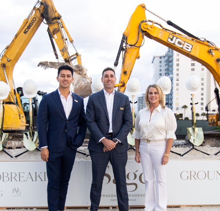 PMG Celebrates Sage Intracoastal Residences Fort Lauderdale Groundbreaking