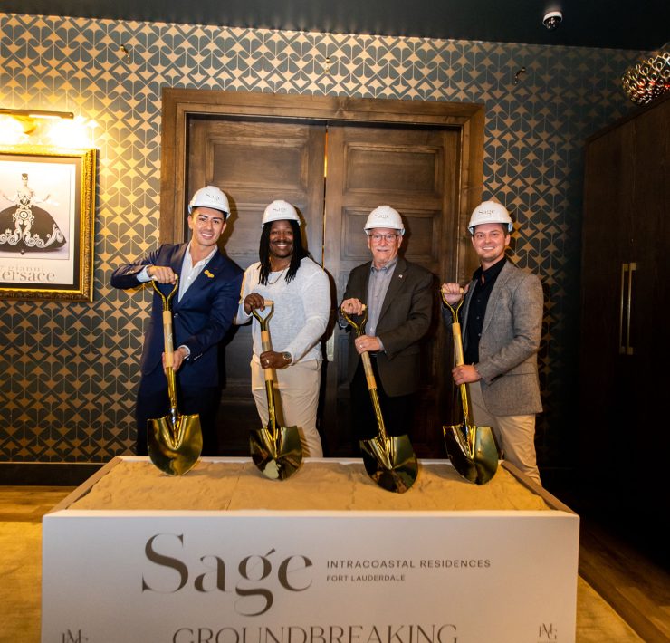 PMG Celebrates Sage Intracoastal Residences Fort Lauderdale Groundbreaking