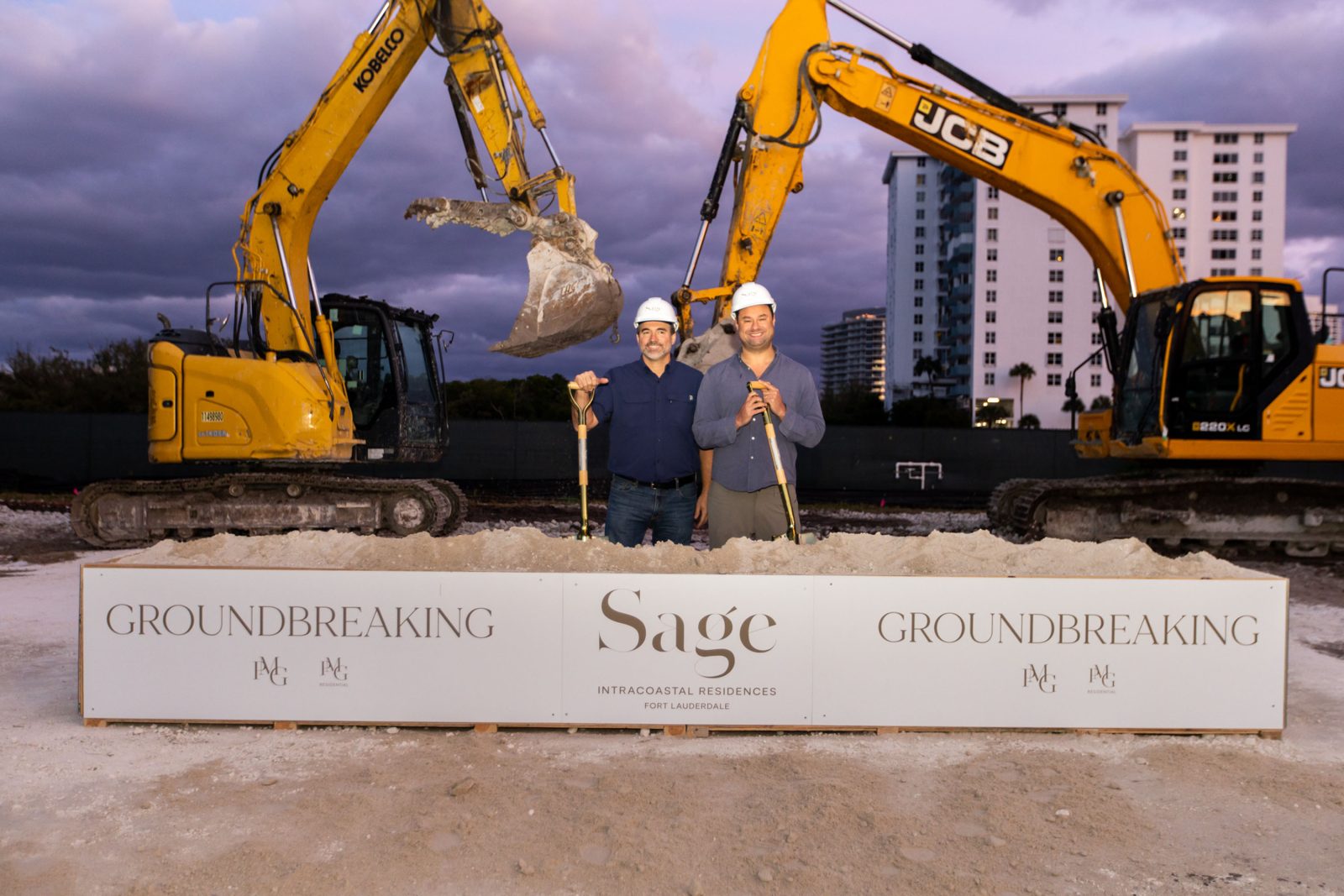 PMG Celebrates Sage Intracoastal Residences Fort Lauderdale Groundbreaking