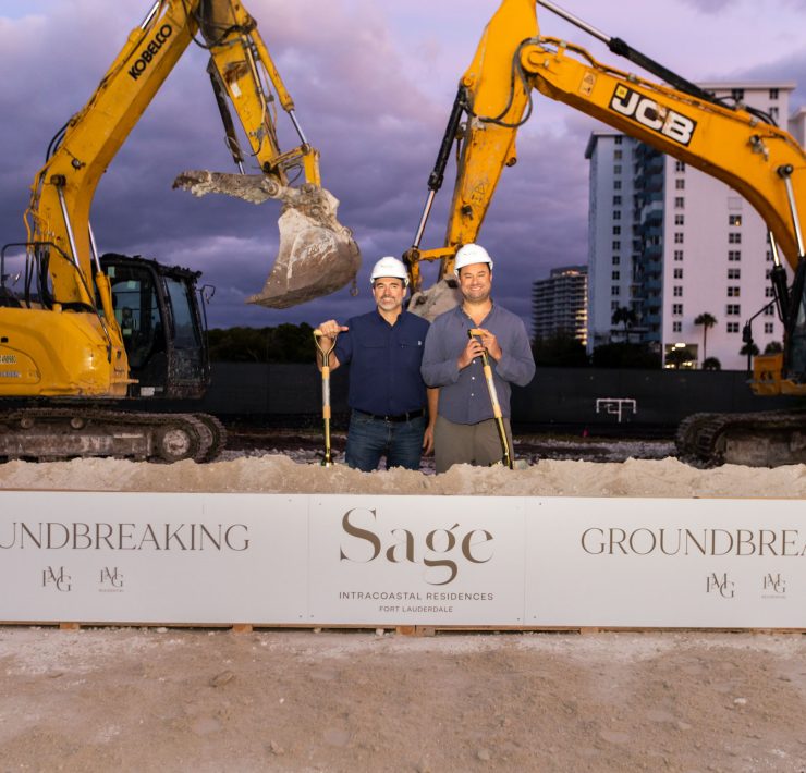 PMG Celebrates Sage Intracoastal Residences Fort Lauderdale Groundbreaking