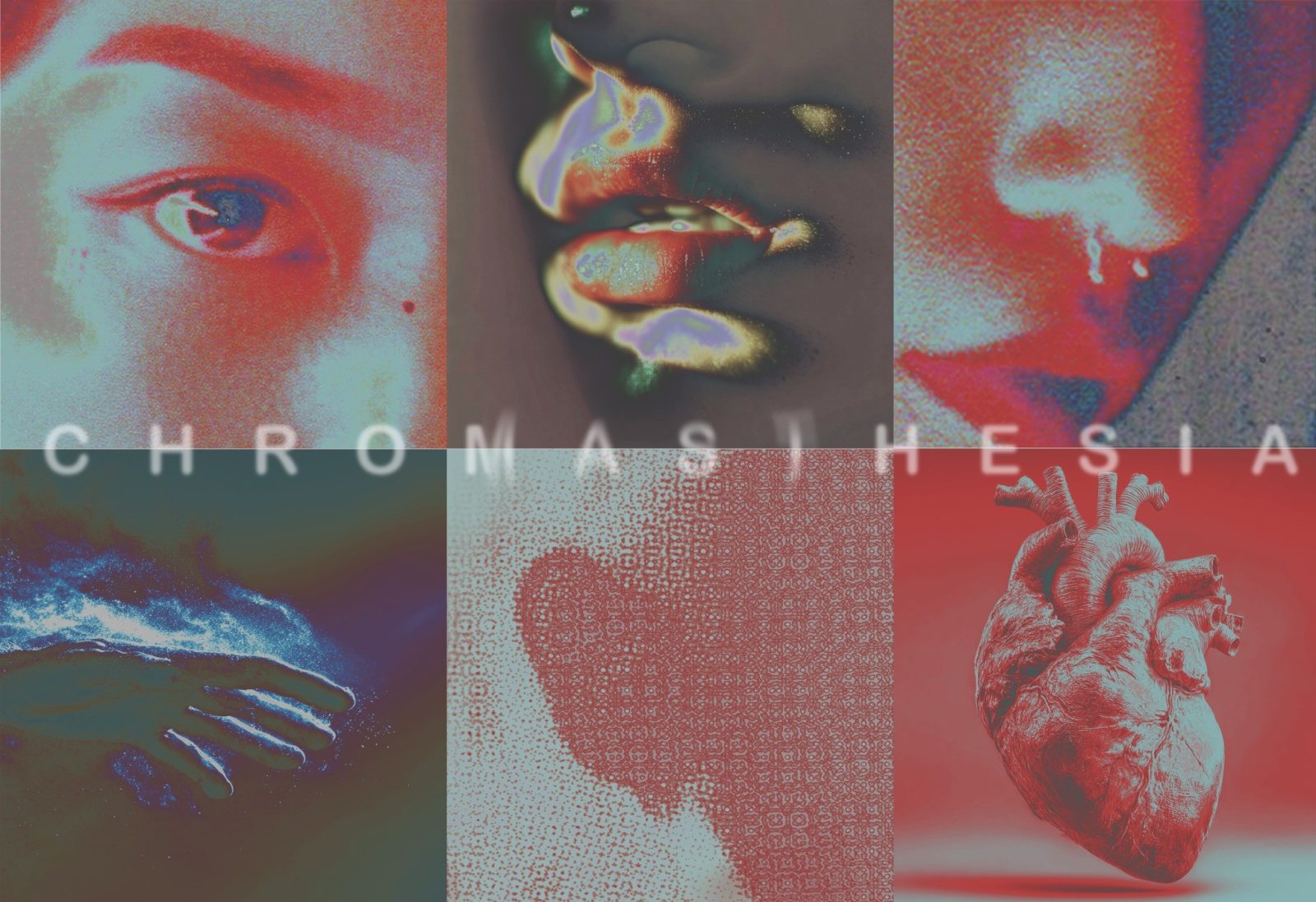 Digital artwork from Chromasthesia exhibition at The Gates Hotel South Beach during Miami Art Week 2025.
