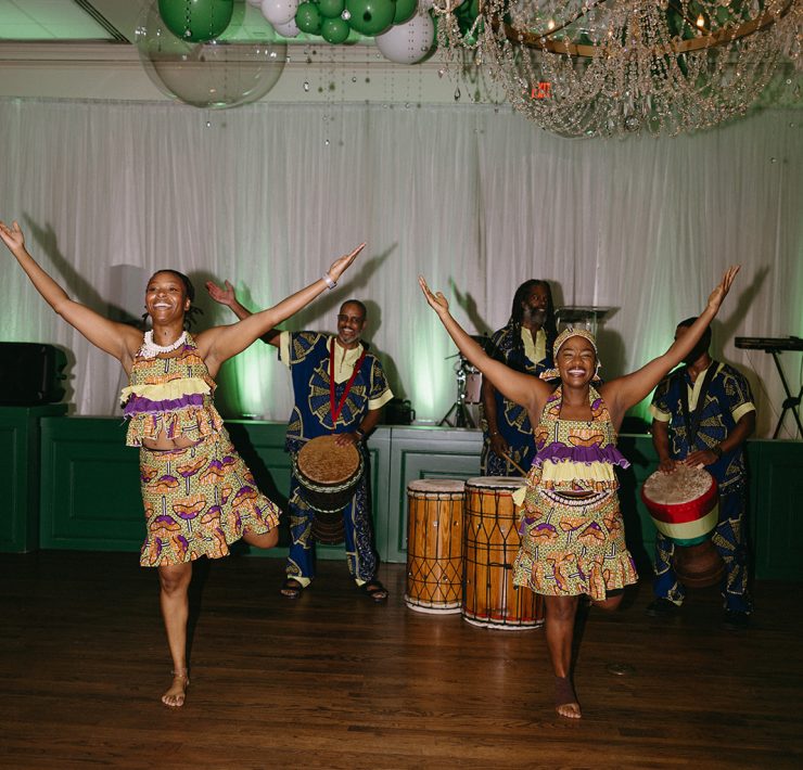 Cultural performance at Both Ends Believing’s “Around the World” Gala.