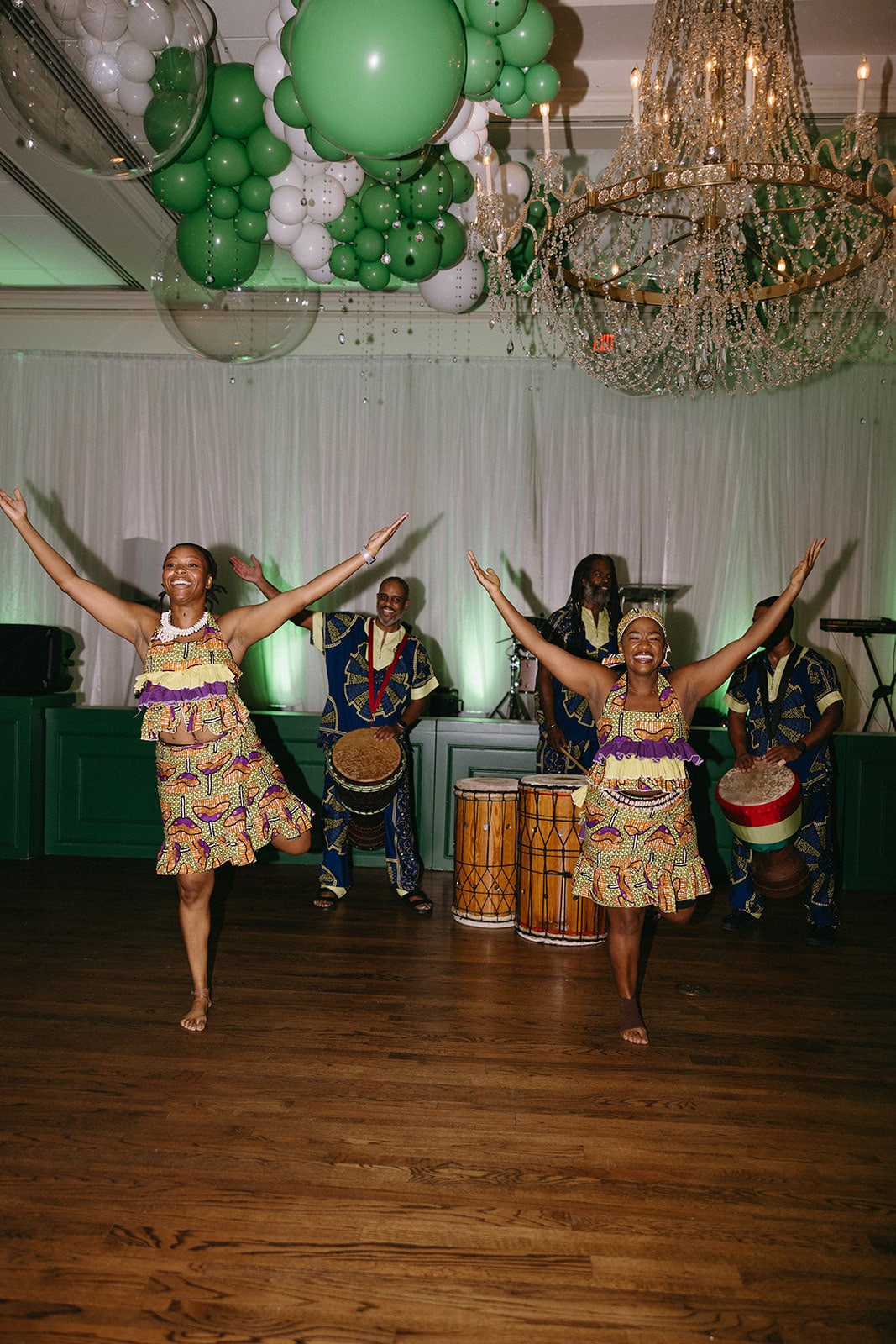 Cultural performance at Both Ends Believing’s “Around the World” Gala.