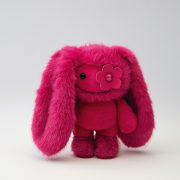Cj Hendry juju collectible in pink with flower eye from Phillips Hong Kong collaboration.