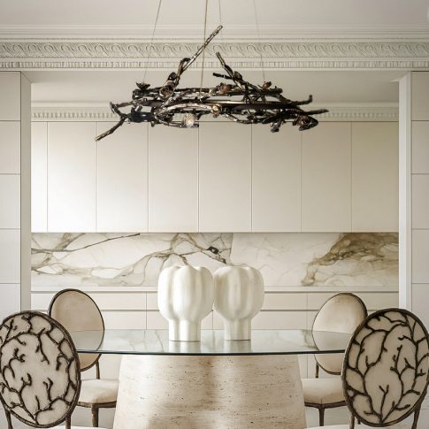 A Bloom in Brass: KOKET's Exquisite New Rose Chandelier