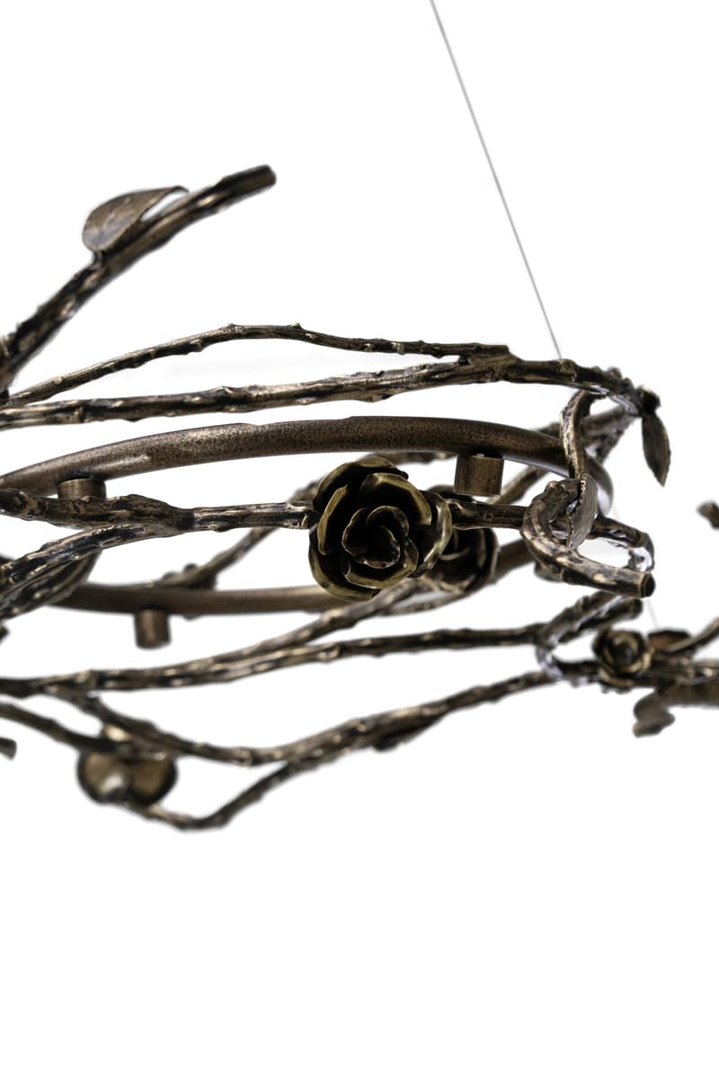 Rose Oval Chandelier by KOKET Detail