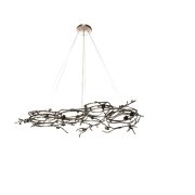 Rose Oval Chandelier by KOKET Full View