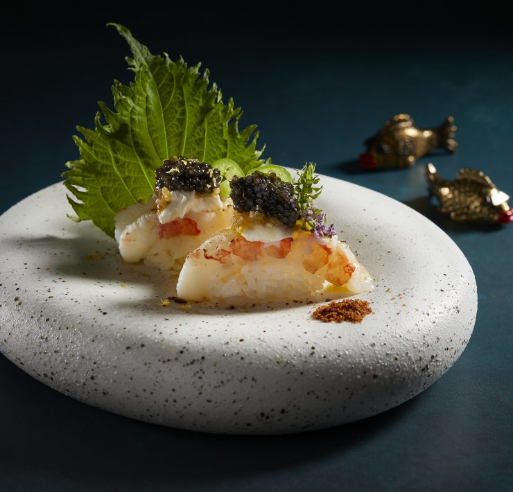 Spanish Red Prawn & Caviar