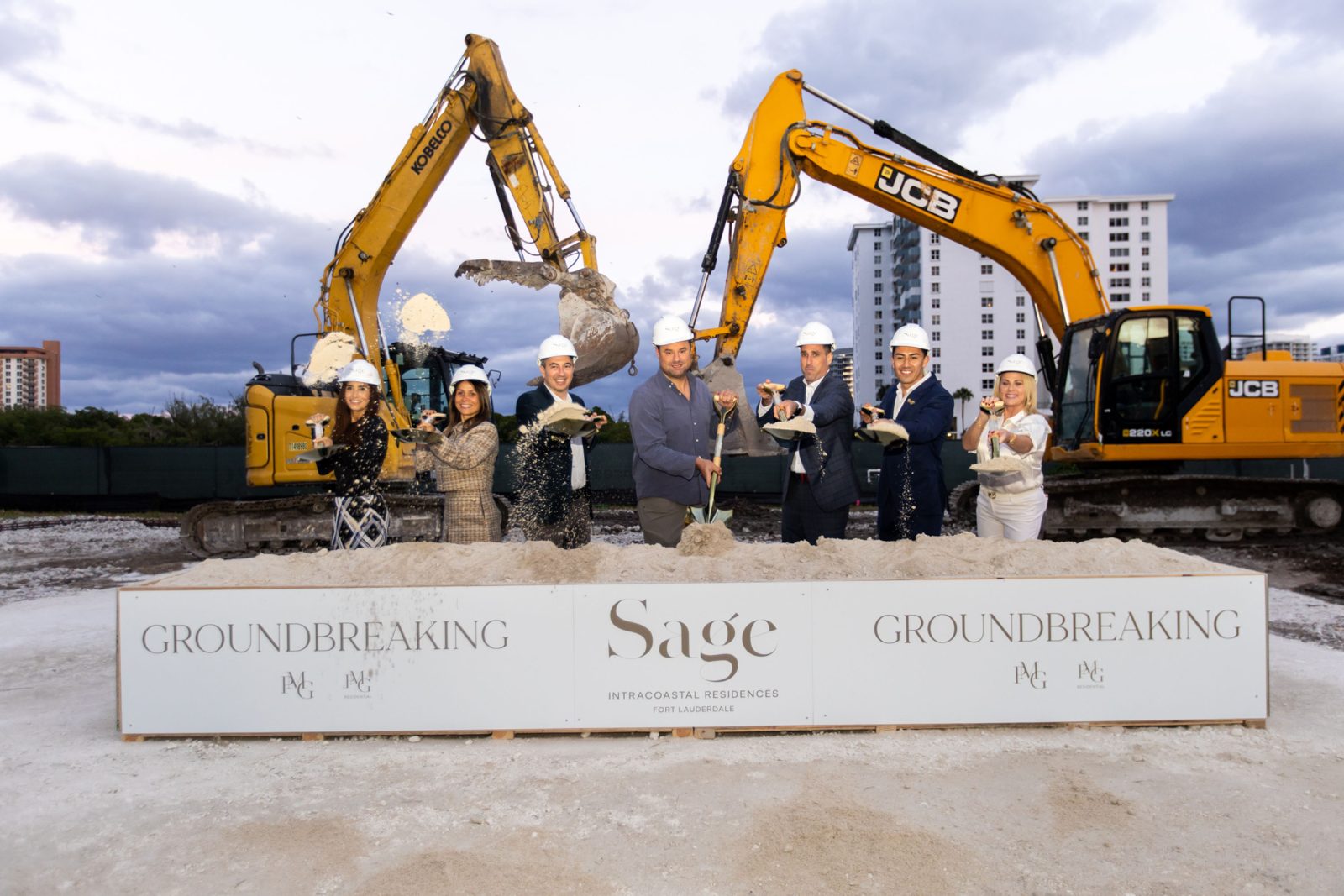 PMG Celebrates Sage Intracoastal Residences Fort Lauderdale Groundbreaking