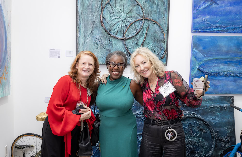 Karen Brady, Yvonne Nyakana, Heidi Roberts