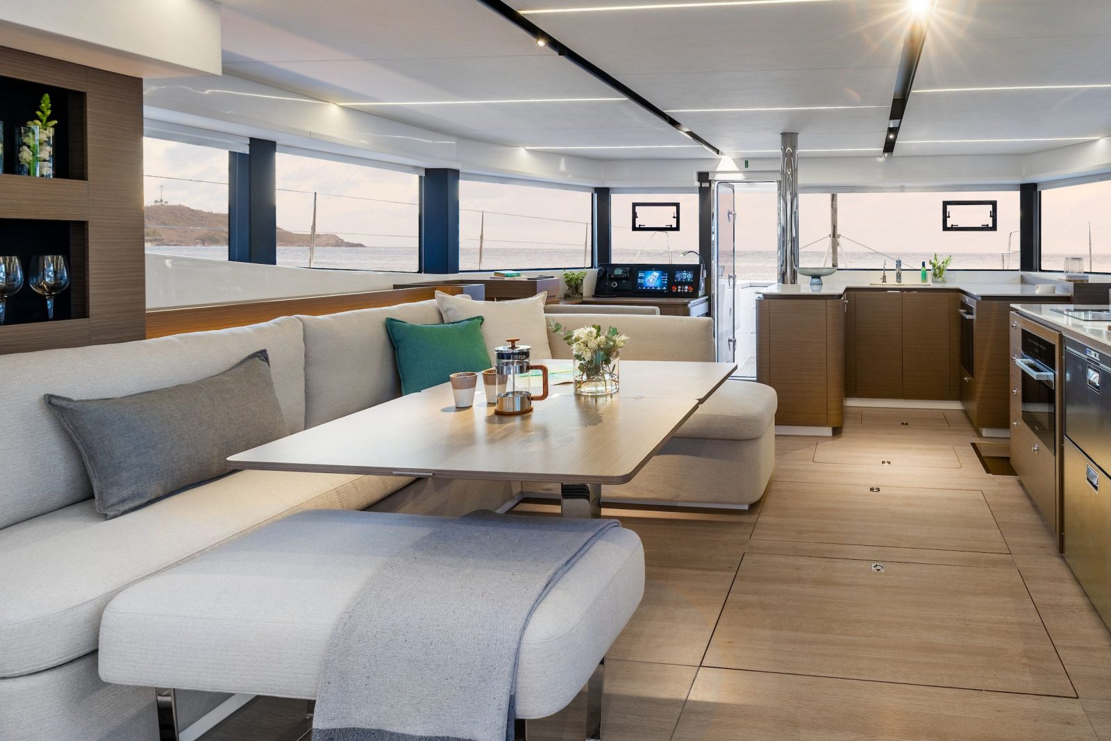 Debut of the Leopard 52 by Leopard Catamarans